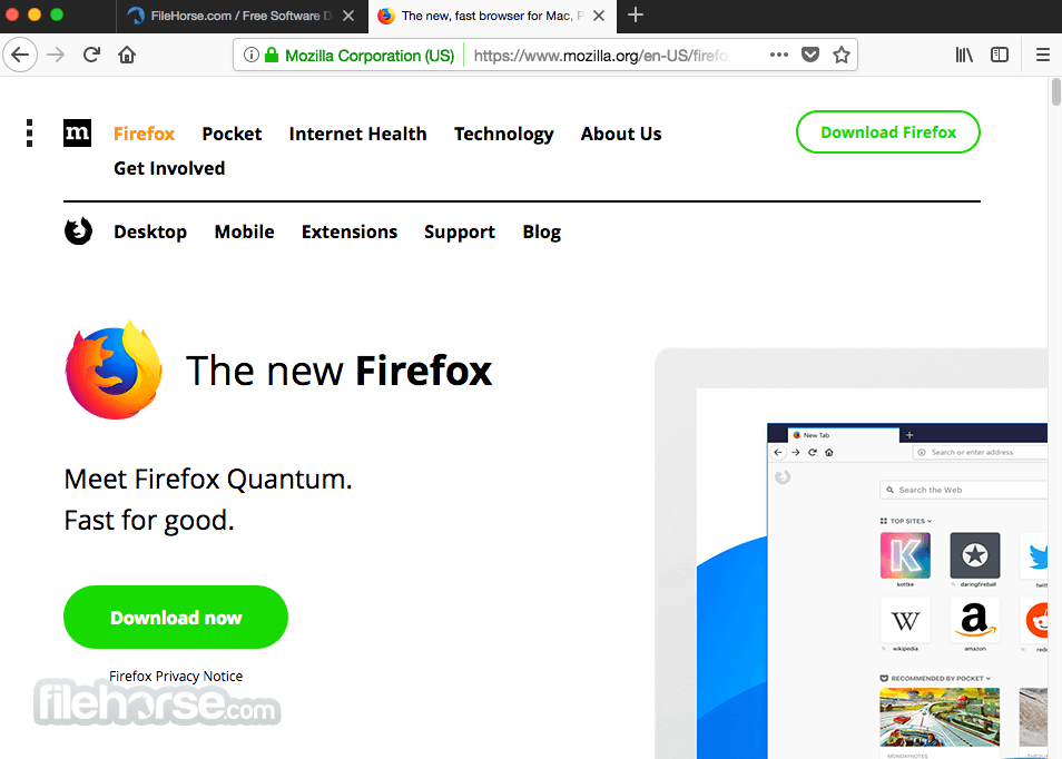 Firefox for mac latest version free download
